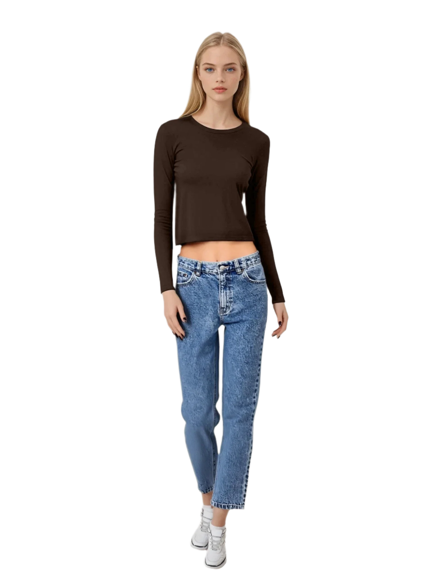 Cloud Jersey Long Sleeve Boxy Tee