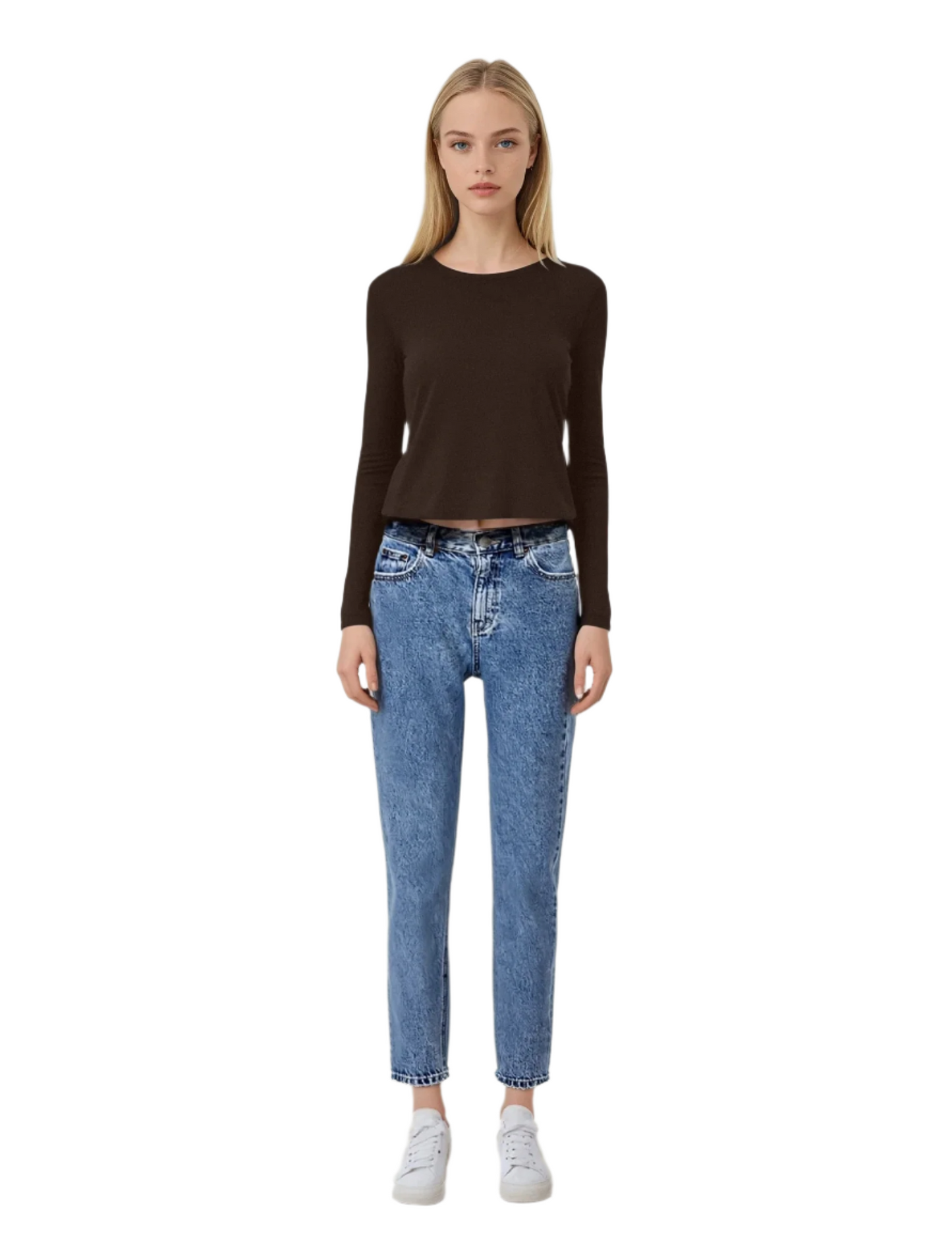 Cloud Jersey Long Sleeve Boxy Tee