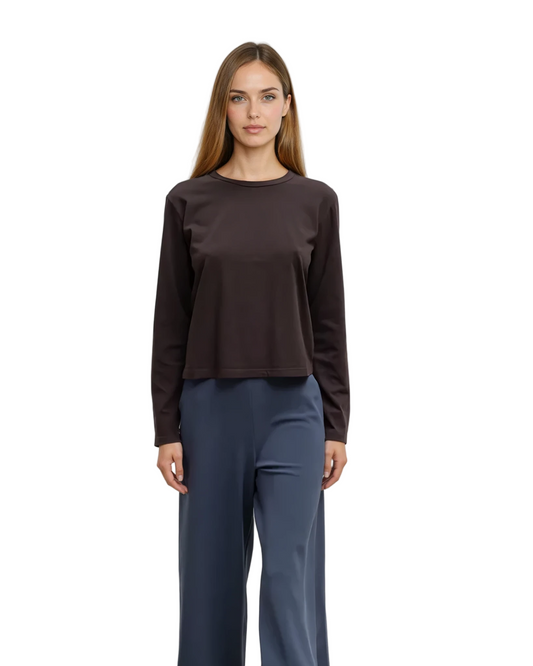 Cloud Jersey Long Sleeve Boxy Tee