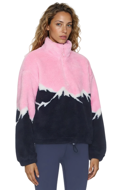 Leona Sherpa Snowy Peaks