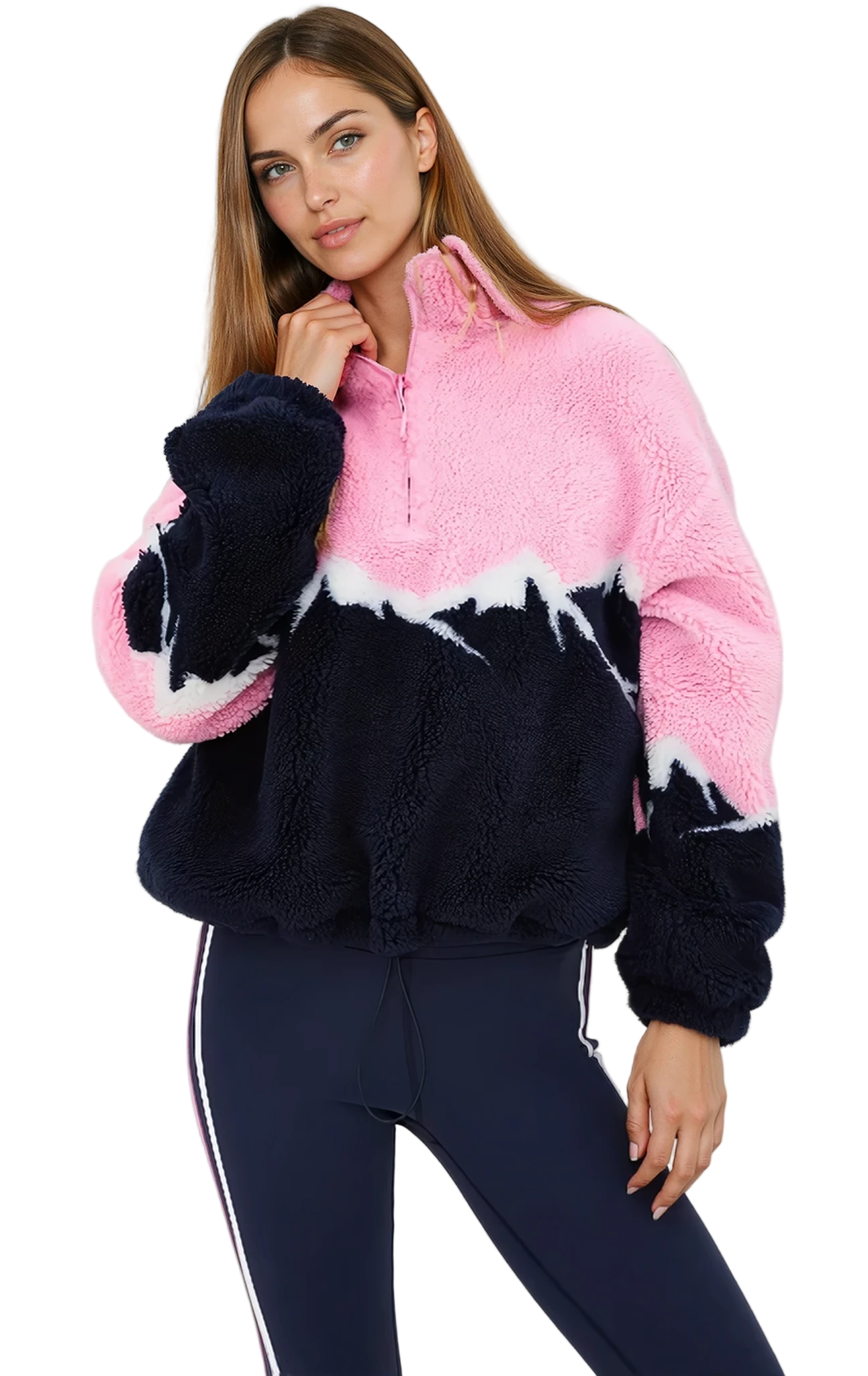 Leona Sherpa Snow Peaks